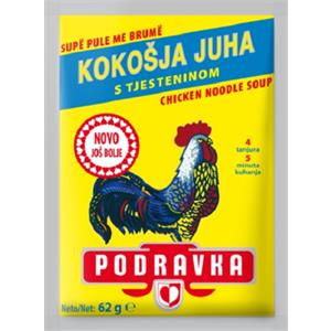 Soupe de poulet Podravka 62g